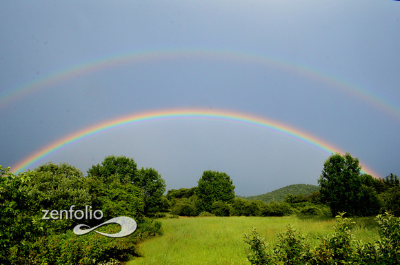 Double Rainbow over Bratt, Marlboro, VT 2015